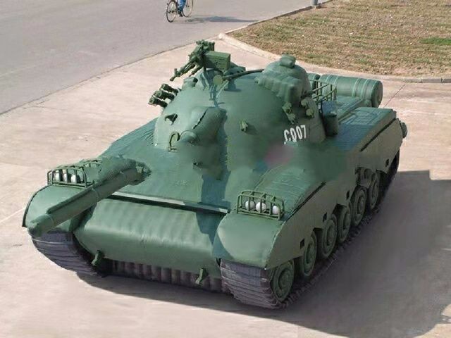 顺义军用充气坦克车